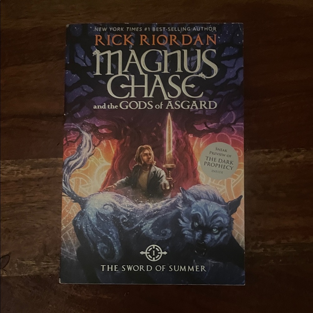 Rick Riordan Magnus Chase Sword of Summer Paperback Norse Mythology